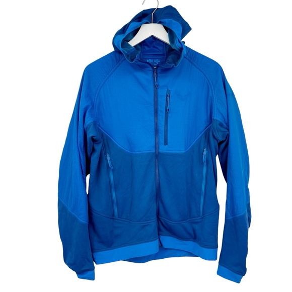 Dynafit Beast Polartec Alpha Hoodie Coat Blue Mens Size Medium - Picture 2 of 11